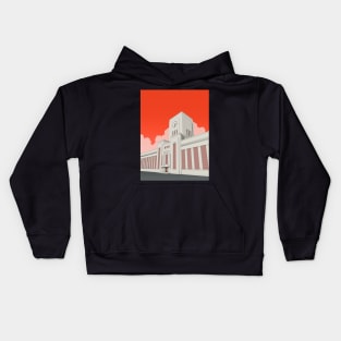 Littlewoods building, Liverpool - 1938 Kids Hoodie